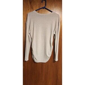 Nude long sleeve shirt